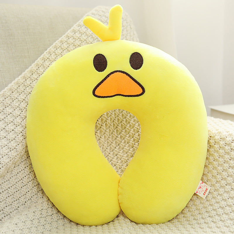 U-shaped Neck Pillow Travel Car Portable Office Nap Pillow for Neck Support - SkyeDragon Gifts