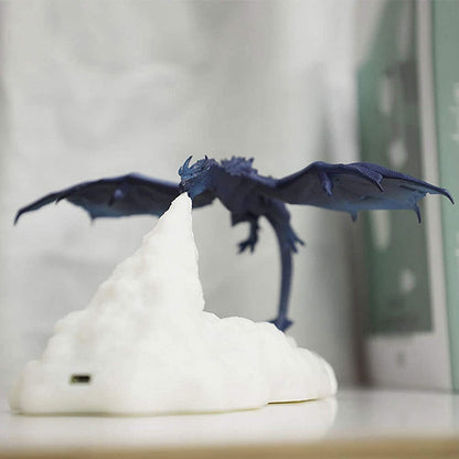 3D Printed Volcano Dragon Lamps Night Light Moon Light Kids Sleep Accompany USB Rechargeable For  Children Home Decorations - SkyeDragon Gifts