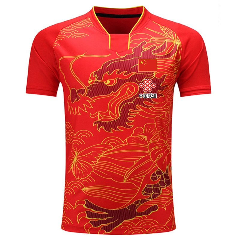 CHINA Dragon table tennis Jerseys Shorts Men / Women / Child , ping pong Jersey,Table tennis Shirt Sets table tennis shirts - SkyeDragon Gifts