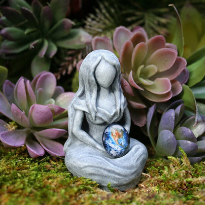 Gaia Earth Mother Goddess Statue Garden Decoration Resin Crafts Sculpture Ornament