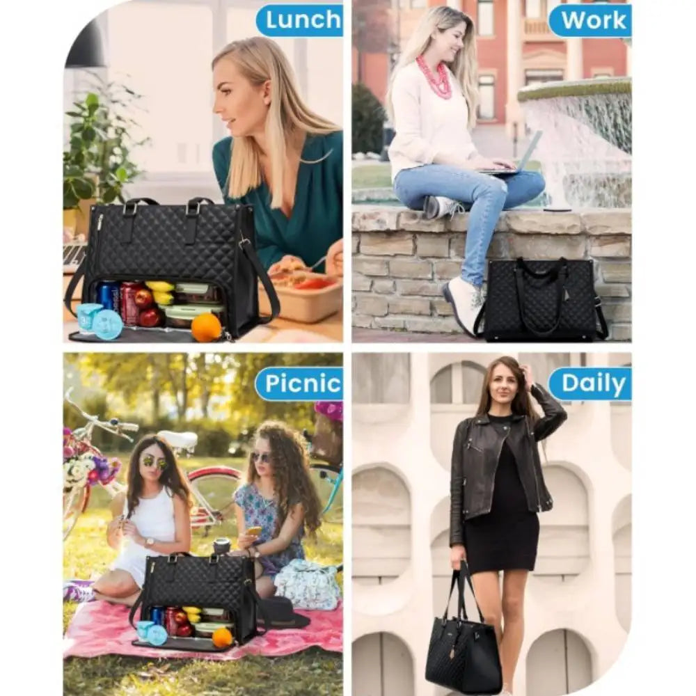 Women's Insulated Lunch Bag - SkyeDragon Gifts