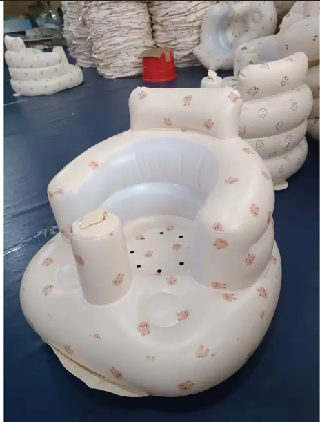 Inflatable Baby Chair — Safe & Supportive Seat for Dining & Bath (6–24 Months) - SkyeDragon Gifts