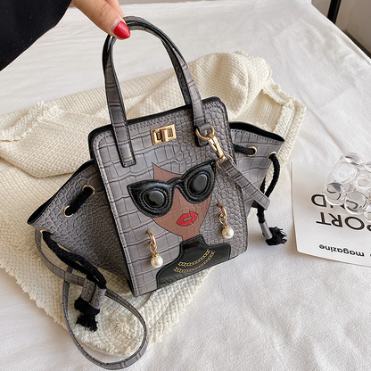 Glasses Beauty Diagonal HandBag - SkyeDragon Gifts