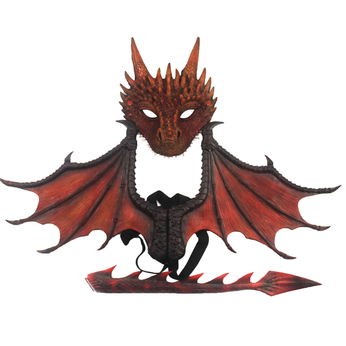 Halloween Mardi Gras Costume for Kids, Devil Cosplay Dragon