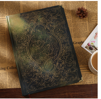 Elegant Vintage Dream Journal – Luxury Hardcover Notebook - SkyeDragon Gifts