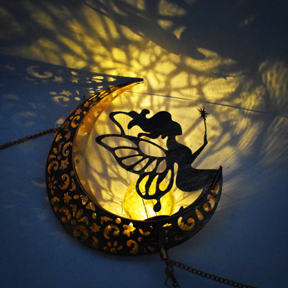 Solar Outdoor Light Moon Fairy Light Lawn Garden Light Garden Villa Waterproof Landscape Decorative Light Flood Light