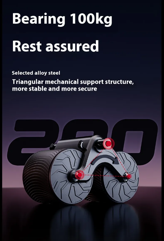 Automatic Rebound Abdominal Wheel - SkyeDragon Gifts
