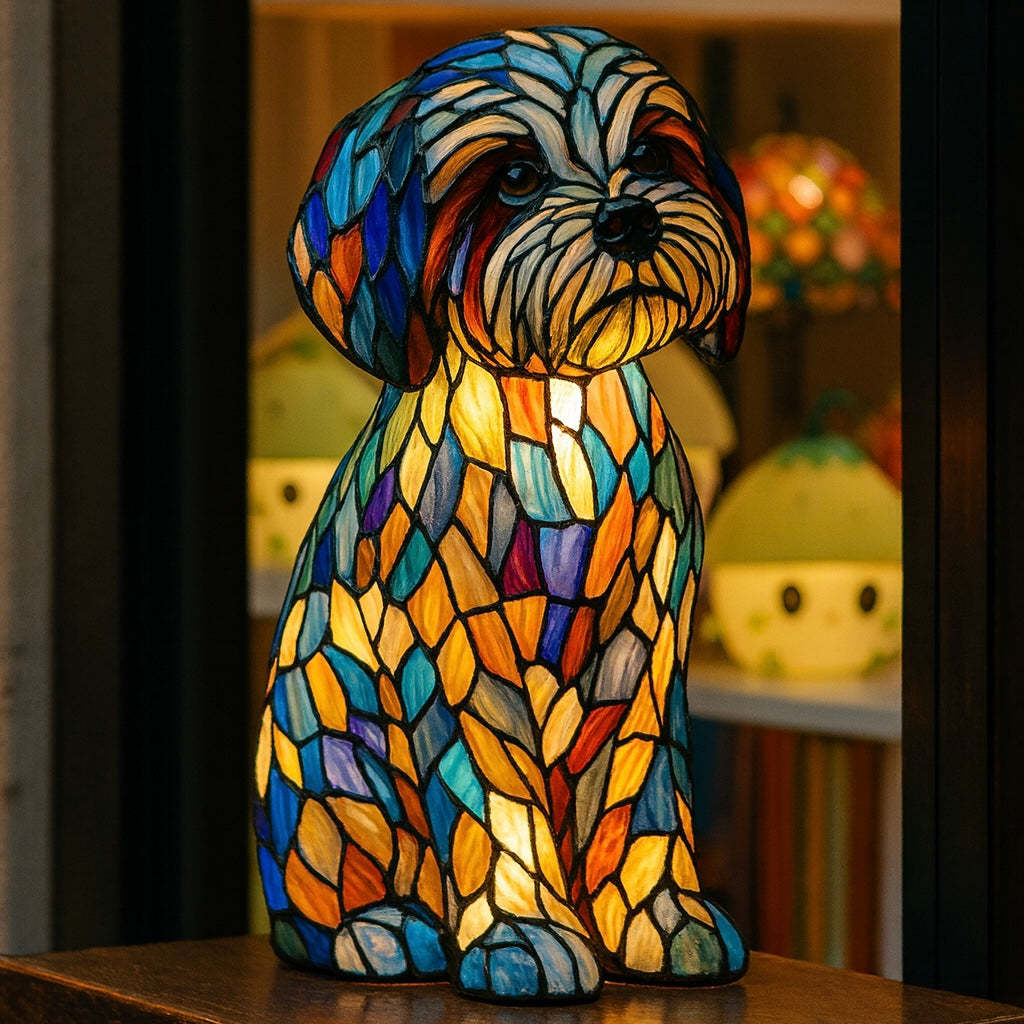 Dachshund Lamp - Bigfoot Lamp Resin Statue LED Decorative Light - SkyeDragon Gifts