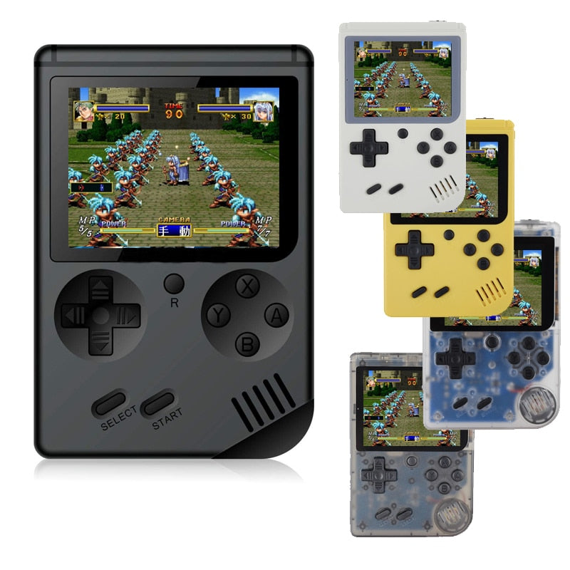 Children Retro Mini Portable Handheld Game Console Players 3.0 Inch 168 Built In Classic-FC Games Handheld Game player - SkyeDragon Gifts