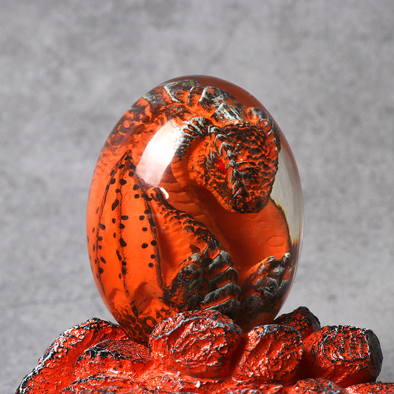 Dinosaur Egg Hot Harry Potter Souvenir Game of Thrones Glowing Lava Dragon Egg Resin Ornament - SkyeDragon Gifts