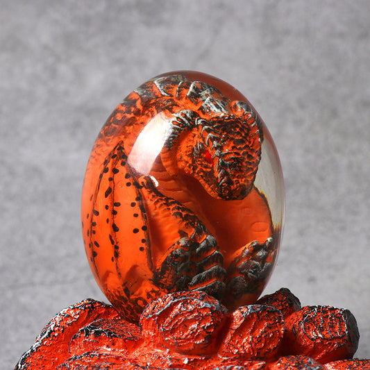 Dinosaur Egg Hot Harry Potter Souvenir Game of Thrones Glowing Lava Dragon Egg Resin Ornament - SkyeDragon Gifts