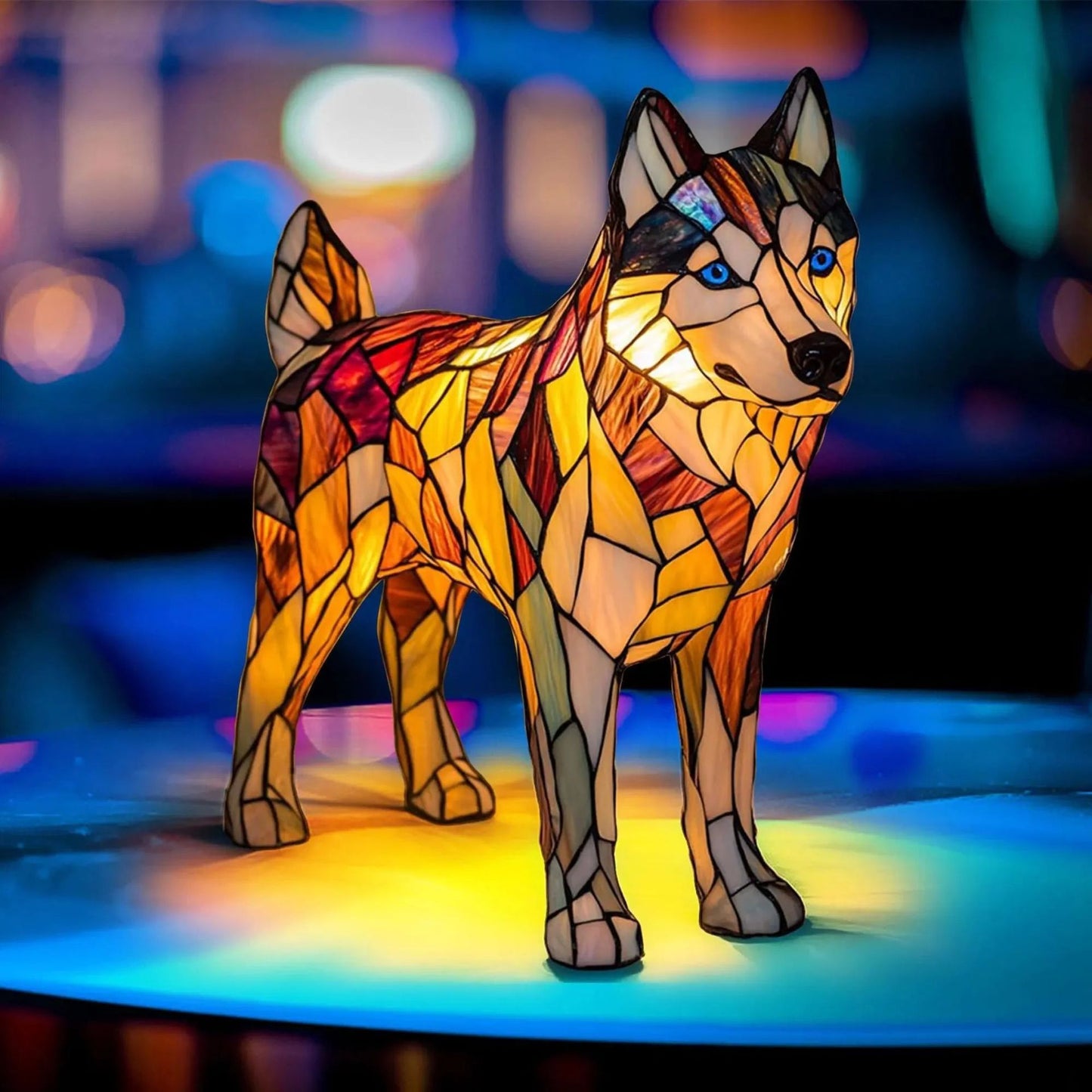 Dachshund Lamp - Bigfoot Lamp Resin Statue LED Decorative Light - SkyeDragon Gifts