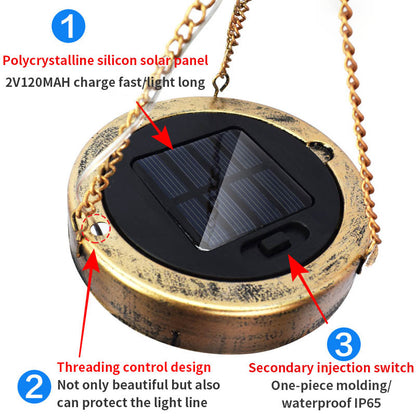 Solar Outdoor Light Moon Fairy Light Lawn Garden Light Garden Villa Waterproof Landscape Decorative Light Flood Light
