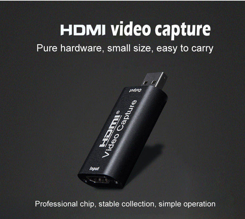 USB 2.0 HD Video Capture Card Video Capture Usb To Hdmi Game Live Capture Device - SkyeDragon Gifts