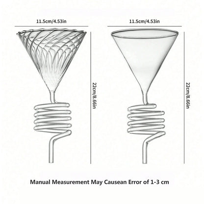 Spiral Cooling Pour Over Coffee Dripper Stand And Filter Holder