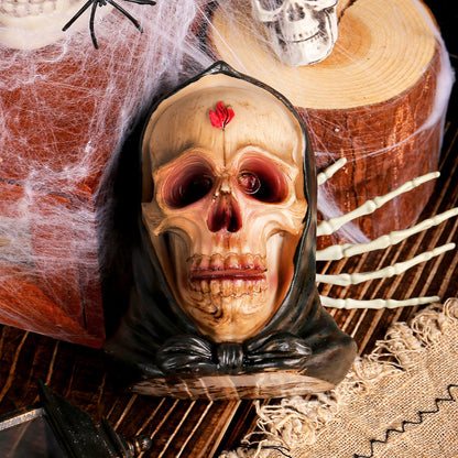 Halloween Skull Ornament Resin Haunted House Decoration For Party Decor