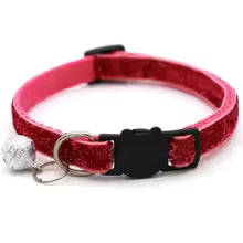 Adjustable Colorful Cat Collar with Bell for Pets - SkyeDragon Gifts