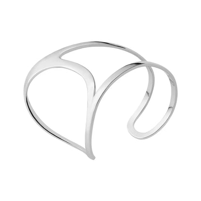 Palm Bracelets For Women Space Invader Fantasy Gold Color Simple Bangle Fashion Jewelry Anniversary - SkyeDragon Gifts