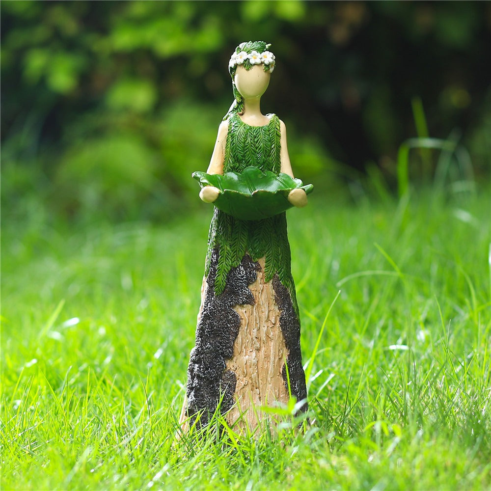 Forest flower fairy tabletop decoration ornaments