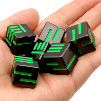 Metal Dice, Chips, Color, Sieve, Multi face Game Toy Script, Kill DND Dragon, and Dungeon Prop Toys - SkyeDragon Gifts