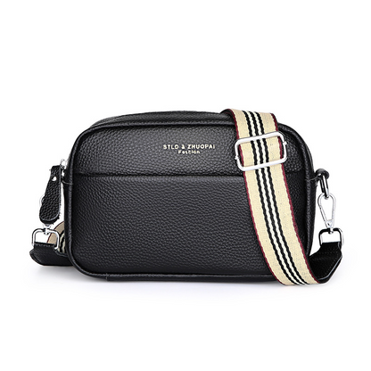 Women's First Layer Leather Crossbody Bag – Minimalist One-Shoulder Handbag - SkyeDragon Gifts