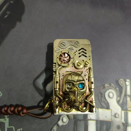 Mechanical armor catapult ignition kerosene lighter Dragon Tongue Aspley Doomsday Hunter punk lighter - SkyeDragon Gifts
