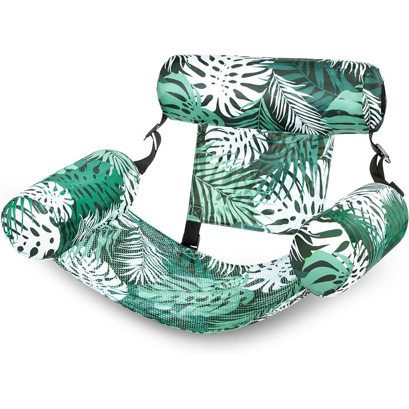 Heavy-Duty Inflatable Pool Hammock Chair, Foldable Floating Water Lounge Bed & Recliner for Adults - SkyeDragon Gifts