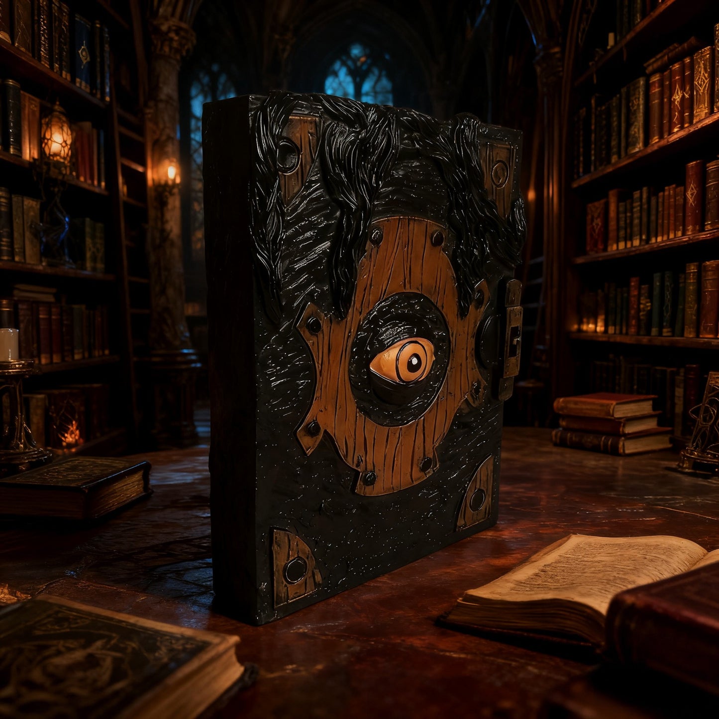 Halloween Decorative Dragon Eye Horror Book Ornament Halloween Living Room Bedroom Home Decoration Gift - SkyeDragon Gifts