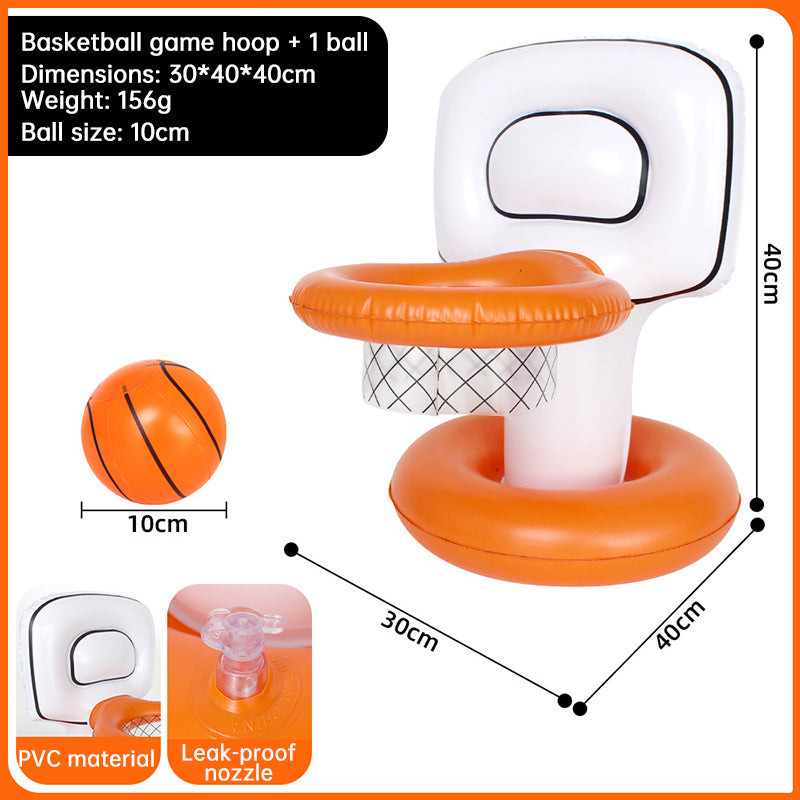 Inflatable Pool Basketball Hoop – Kids Water Party Game & Summer Gift - SkyeDragon Gifts