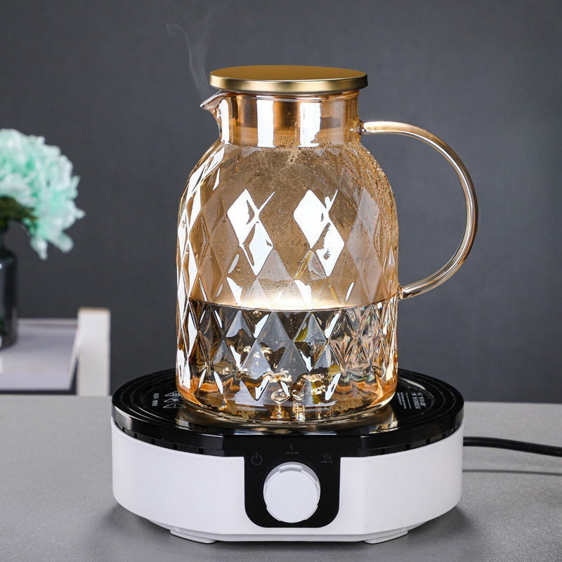 Golden Hour Glass Pitcher