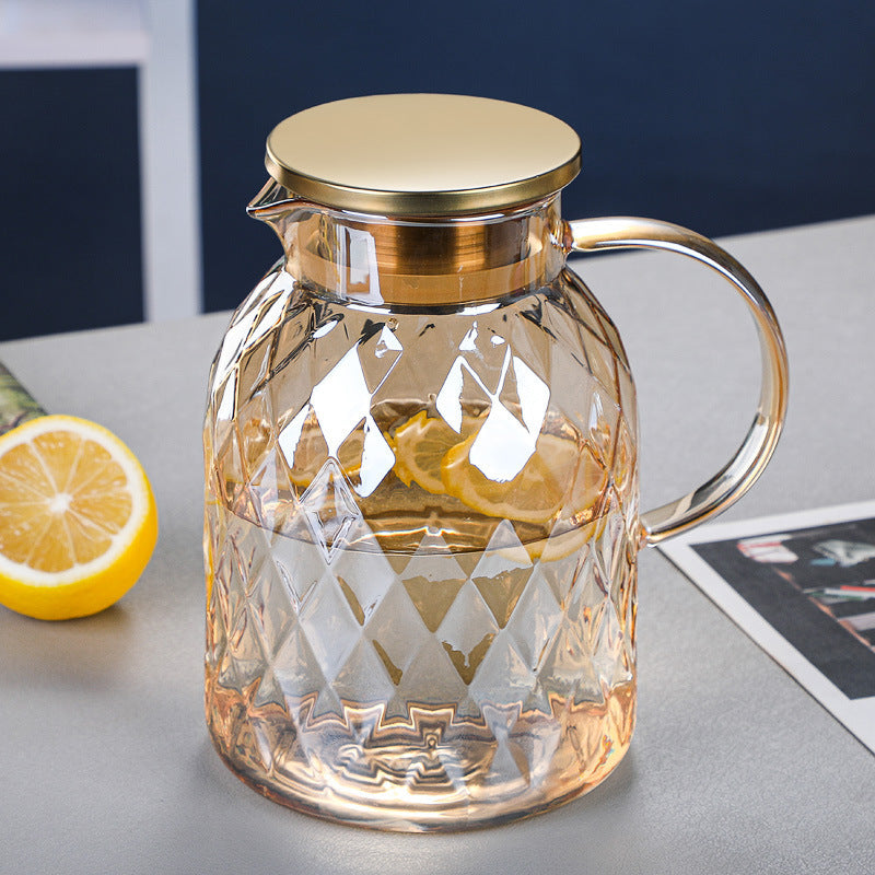 Golden Hour Glass Pitcher