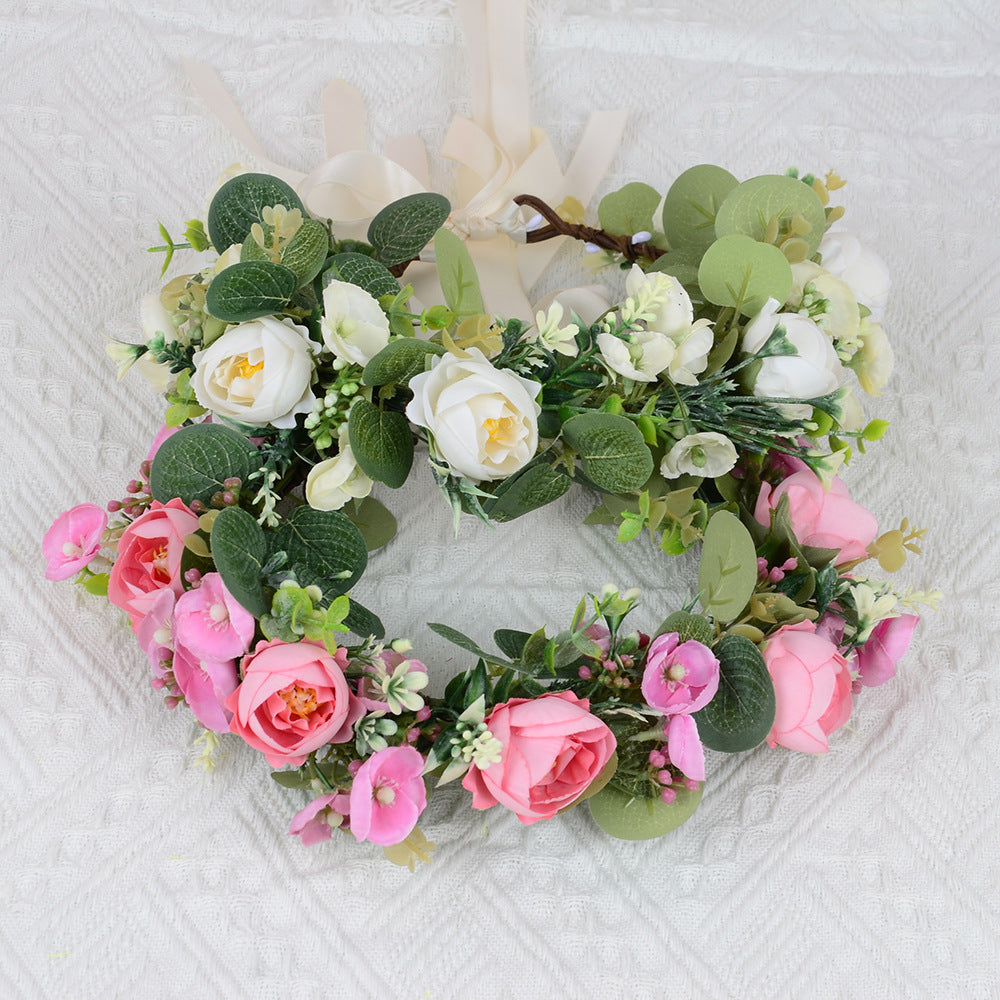 European Floral Wedding Headband Hair Accessory For Women