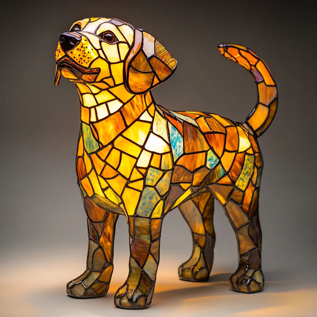 Dachshund Lamp - Bigfoot Lamp Resin Statue LED Decorative Light - SkyeDragon Gifts