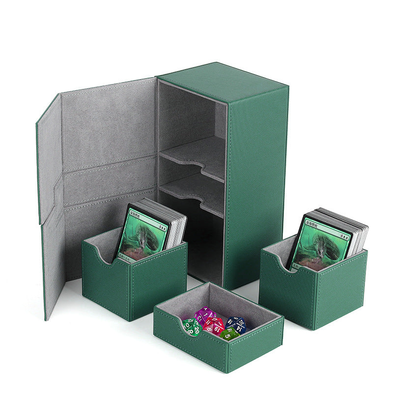 Leather Planet Card Wanzhi Card Multifunctional Game Peripheral Card Collection Box Game Card Box - SkyeDragon Gifts