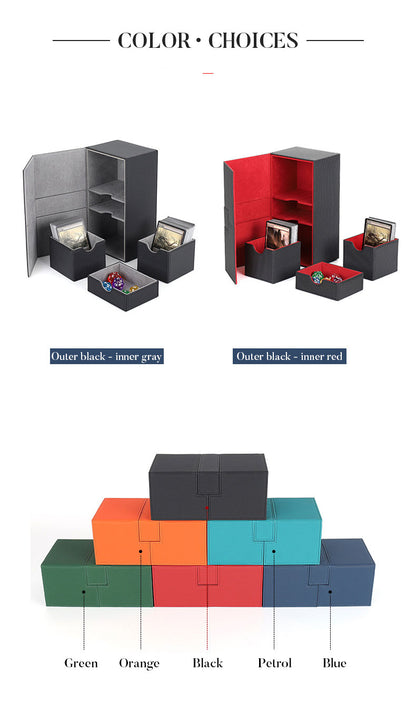 Leather Planet Card Wanzhi Card Multifunctional Game Peripheral Card Collection Box Game Card Box - SkyeDragon Gifts
