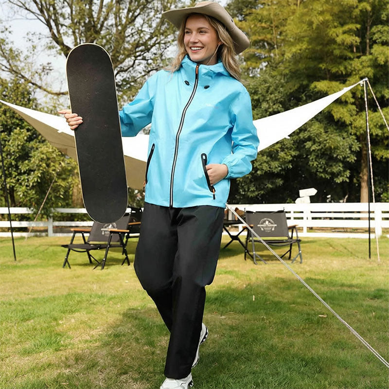 Unisex Ultralight Rain Suit - Lightweight Waterproof Jacket & Pants Set, Summer Outdoor Rainwear for Fishing & Cycling - SkyeDragon Gifts