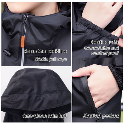 Unisex Ultralight Rain Suit - Lightweight Waterproof Jacket & Pants Set, Summer Outdoor Rainwear for Fishing & Cycling - SkyeDragon Gifts