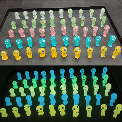 Glow Alien Plush Toy Tree Sprite Creative Miniature Landscape Fluorescent Ghost Princess Fluorescent Stone Nightlight Decor - SkyeDragon Gifts