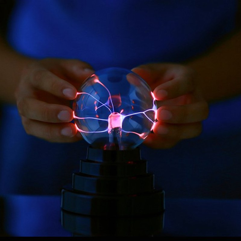3 inch electro-optical ball USB magic light negative ion lamp plasma electrostatic ball magic magic lightning ball glow ball - SkyeDragon Gifts