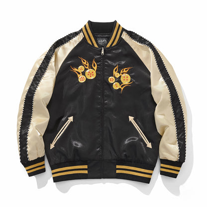 Anime Dragon Ball Wukong Embroidered Jacket
