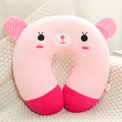 U-shaped Neck Pillow Travel Car Portable Office Nap Pillow for Neck Support - SkyeDragon Gifts