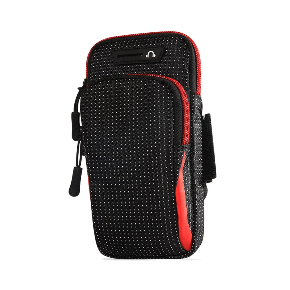 6.5 Inches Sports Bag Armband Case Gym Fitness Running Arm Band Bag Cover Jogging Workout Pouch for Mobile Phone Key Money Card - SkyeDragon Gifts