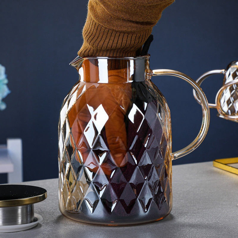 Golden Hour Glass Pitcher