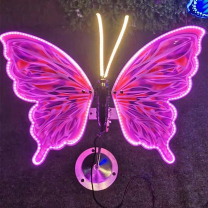 Automatic Fluttering Butterfly Lights with Realistic Wings | LED Fairy Decor for Wedding & Party
