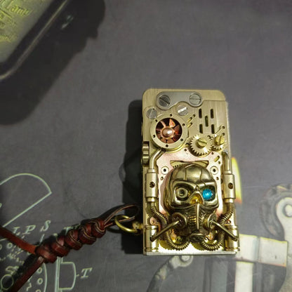 Mechanical armor catapult ignition kerosene lighter Dragon Tongue Aspley Doomsday Hunter punk lighter - SkyeDragon Gifts