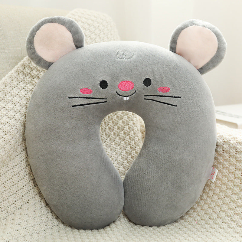 U-shaped Neck Pillow Travel Car Portable Office Nap Pillow for Neck Support - SkyeDragon Gifts