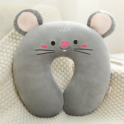 U-shaped Neck Pillow Travel Car Portable Office Nap Pillow for Neck Support - SkyeDragon Gifts