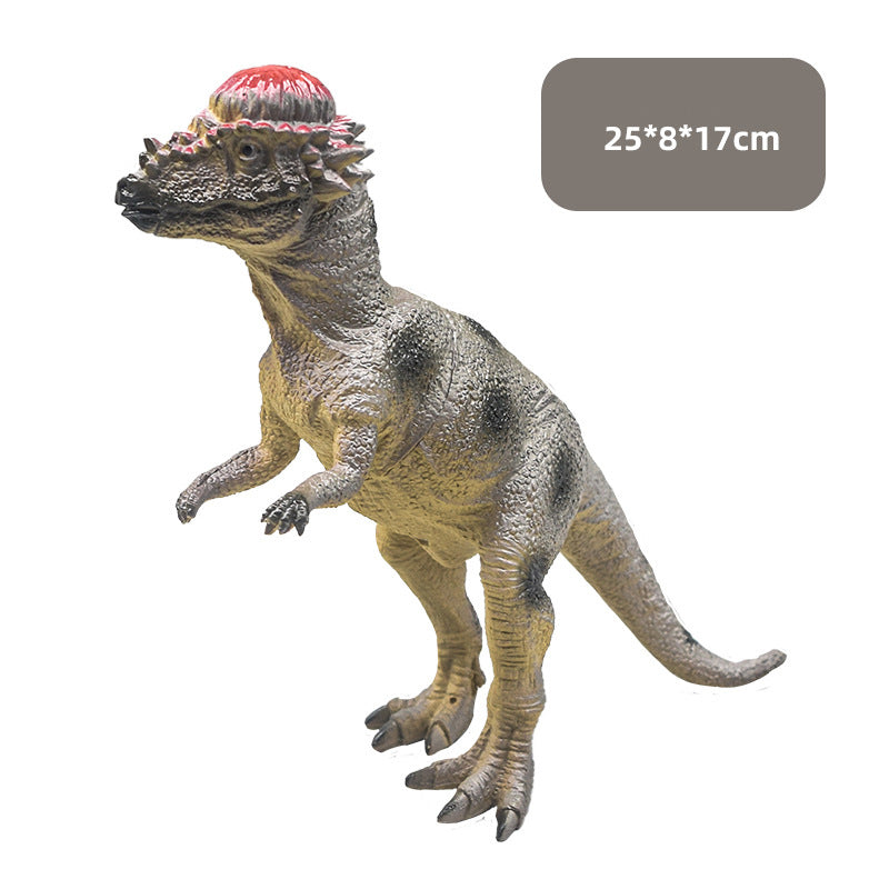 Simulation Dinosaur Tyrannosaurus Rex Toy Model Large Sounding Triangular Dragon Plastic Boy Toy
