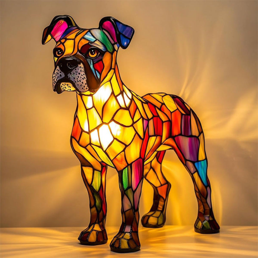 Dachshund Lamp - Bigfoot Lamp Resin Statue LED Decorative Light - SkyeDragon Gifts