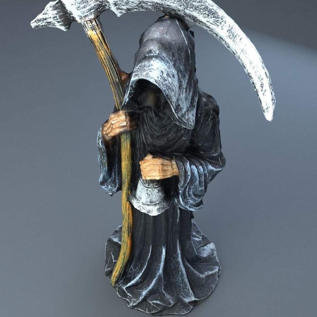 Scythe Reaper Death Statue Resin Crafts Desktop Decoration Ornaments
